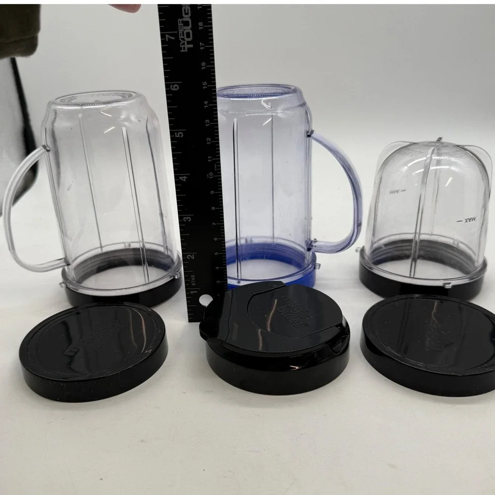 Magic Bullet Cups Lids Rings Replacement Parts‎ for Blender no motor no blades